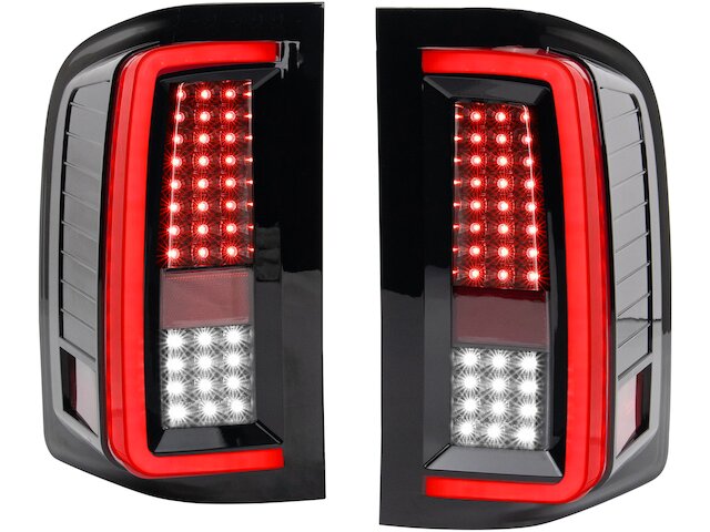 Tail Light Set 2 Piece - 2007-2014 Chevrolet Silverado 2500 HD - TRQ 19010-02837514