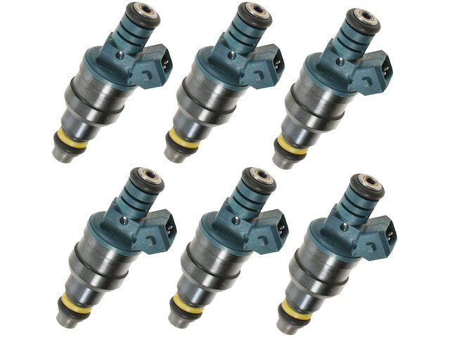 Fuel Injector Set 6 Piece - 1994-1996 Dodge Dakota 3.9L V6 - TRQ 1837-02848555
