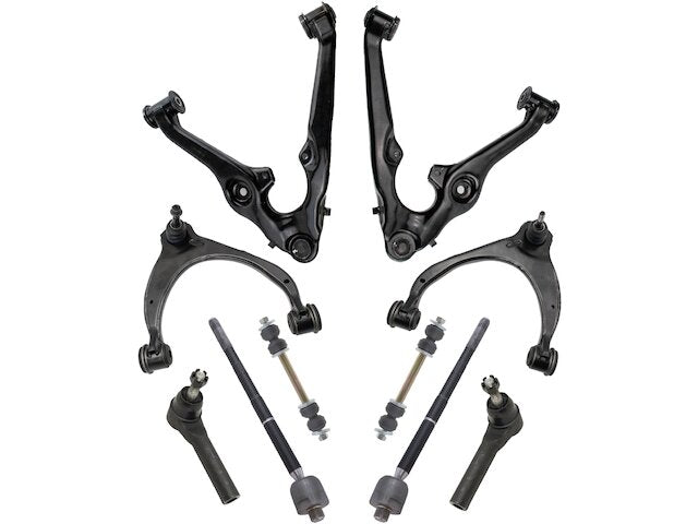 Front Control Arm Ball Joint Tie Rod and Sway Bar Link Kit 10 Piece - 2016-2020 Cadillac Escalade ESV - TRQ 134730-02850880