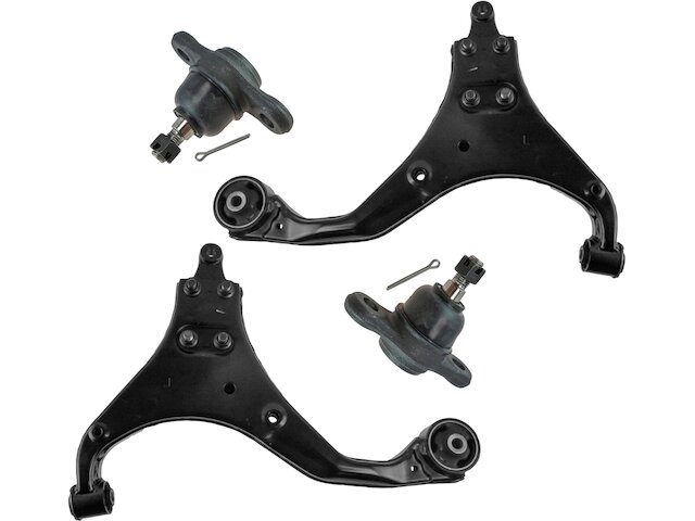 Front Lower Control Arm and Ball Joint Kit 4 Piece - 2005-2010 Kia Sportage - TRQ 18536-02853026