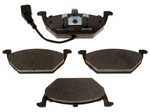 Front Brake Pad Set - 2000-2006, 2011, 2013 Volkswagen Jetta 2.0L 4-Cylinder Naturally Aspirated - Raybestos 7459-02855517