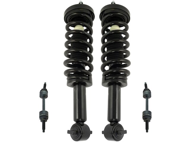 Front Strut Coil Spring Sway Bar Link Kit 4 Piece - 2014 Ford F150 - TRQ 128070-02858763