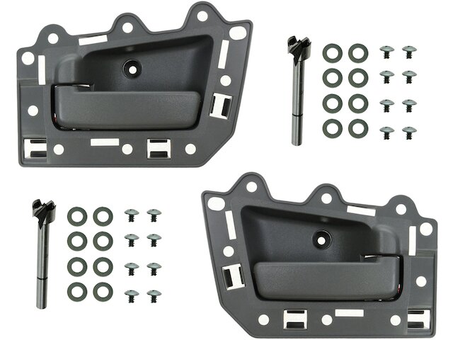 Left and Right Interior Door Handle Set 2 Piece - 2005-2010 Jeep Grand Cherokee - TRQ 18364-02864890
