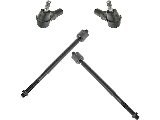 Front Inner and Outer Tie Rod End Set 4 Piece - 1998-2003 Toyota Sienna - TRQ 8128-02881847