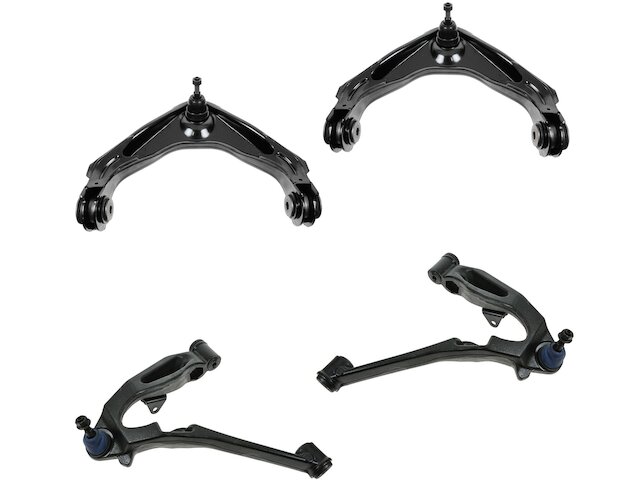 Control Arm and Ball Joint Assembly Set 4 Piece - 2001-2010 GMC Sierra 2500 HD - TRQ 4267-02882921
