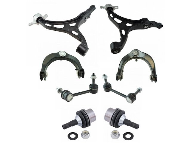 Front and Rear Control Arm Ball Joint Sway Bar Link Kit 8 Piece - 2011-2015 Dodge Durango - TRQ 97145-02884858