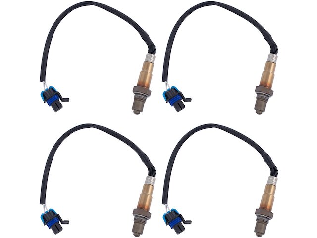 Oxygen Sensor Set 4 Piece - 2012-2017 Chevrolet Traverse 3.6L V6 - TRQ 118598-02891582