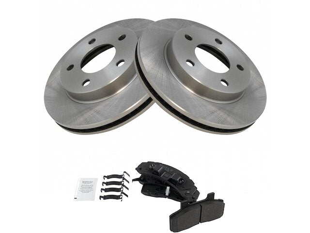 Front Brake Pad and Rotor Kit - 1983-1996 Buick Century - TRQ 2556-02897060