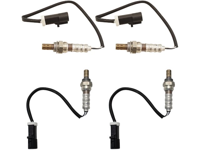 Oxygen Sensor Set 4 Piece - 2003, 2005-2008 Ford E150 - TRQ 5076-02898246
