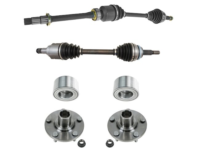 Axle and Wheel Hub Assembly Kit 6 Piece - 2007-2012 Lexus ES350 - TRQ 19028-02903924