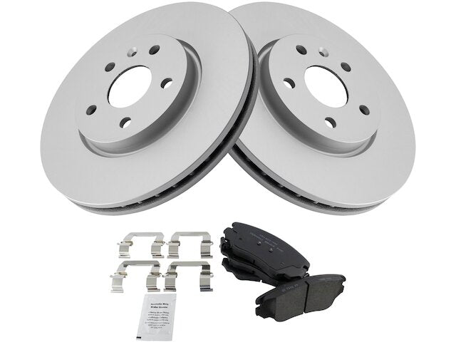 Front Brake Pad and Rotor Kit - 2010-2011 Saab 95 - TRQ 96728-02906808