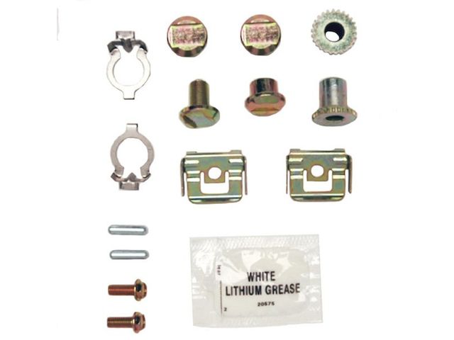 Rear Parking Brake Hardware Kit - 2003, 2005-2009 Chevrolet Silverado 1500 - Raybestos 3695-02914241