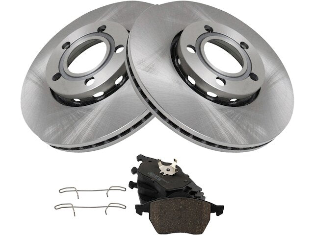 Front Brake Pad and Rotor Kit - 1998 Volkswagen Passat - TRQ 7436-02922847