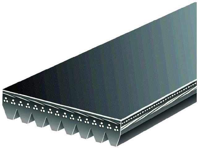Multi Rib Belt - 1988-1995, 1998, 2003-2004 Freightliner FLD120 - Gates 138003-02938644