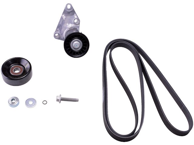 Alternator Serpentine Belt Drive Component Kit - 2003-2006 Chevrolet Silverado 3500 6.0L V8 - ContiTech 3709-02954786