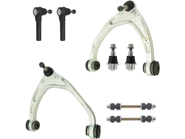 Front Control Arm Ball Joint Tie Rod and Sway Bar Link Kit 8 Piece - 2015-2016 Cadillac Escalade ESV - TRQ 129811-02955493