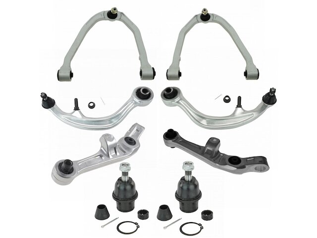Front Control Arm and Ball Joint Kit 8 Piece - 2003-2004 Infiniti G35 RWD Coupe - TRQ 6703-02955978