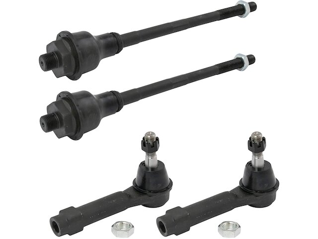 Front Inner and Outer Tie Rod End Set 4 Piece - 2000-2006 Chevrolet Suburban 1500 - TRQ 3718-02962036