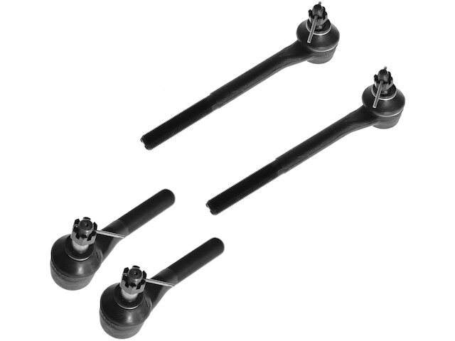 Front Tie Rod End Set 4 Piece - 1998-2005 Chevrolet Blazer 4WD - TRQ 3659-02967847