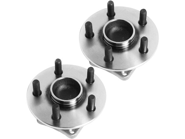 Rear Wheel Bearing Hub Assembly Set of 2 - 2003-2008 Toyota Corolla FWD (without ABS Brakes) - Replacement 8017-02988747