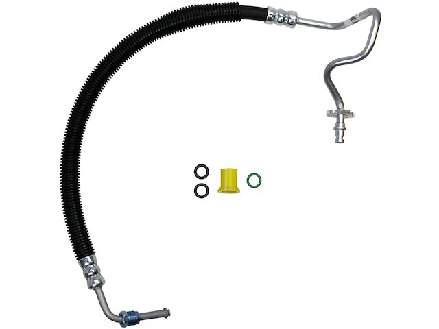 Pump To Gear Power Steering Pressure Line Hose Assembly - 2011-2016 Ford F350 Super Duty 6.2L V8 FLEX - Edelmann 96695-02996284