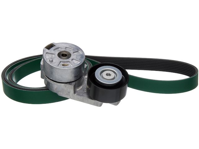 Serpentine Belt Drive Component Kit - 1994-2002 Dodge Ram 2500 5.9L 6-Cylinder Diesel with AC - Gates 1979-03431731