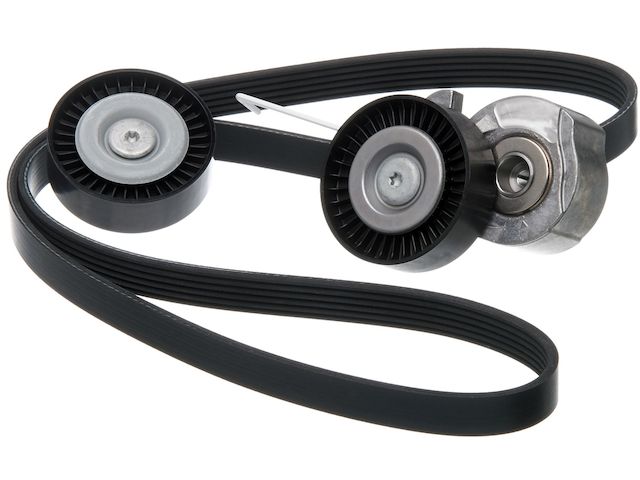 Serpentine Belt Drive Component Kit - 2008-2010 Volvo V70 3.2L 6-Cylinder GAS - Gates 29130-03557345