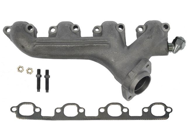 Left Exhaust Manifold - 1988-1993, 1996 Ford E350 Econoline Club Wagon 7.5L V8 - Dorman 5204-07015550