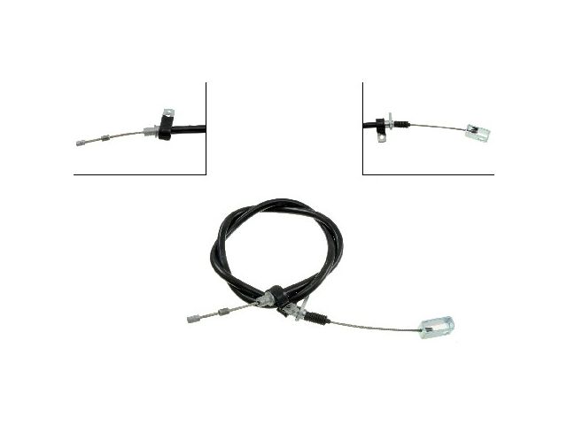 Rear Right Parking Brake Cable - 1995-1997 Nissan Pickup RWD Standard Cab Pickup 2.4L 4-Cylinder - Dorman 6759-07017918