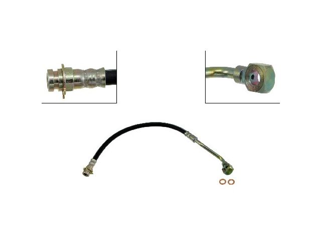 Front Left Brake Hose - 1988-1996 Buick Regal - Dorman 2676-07019058