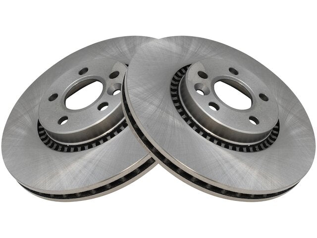 Front Brake Rotor Set 2 Piece - 2007-2016 Volvo S80 - TRQ 25724-07059163