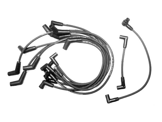 Spark Plug Wire Set - 1984-1996 Ford E350 Econoline Club Wagon 5.8L V8 - United Automotive 5192-07063797