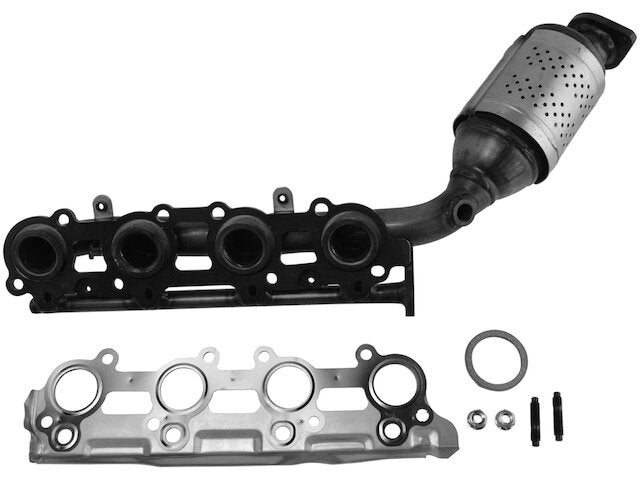Left Exhaust Manifold with Integrated Catalytic Converter - 2005-2009 Toyota 4Runner 4.7L V8 - DIY Solutions 18430-07076215