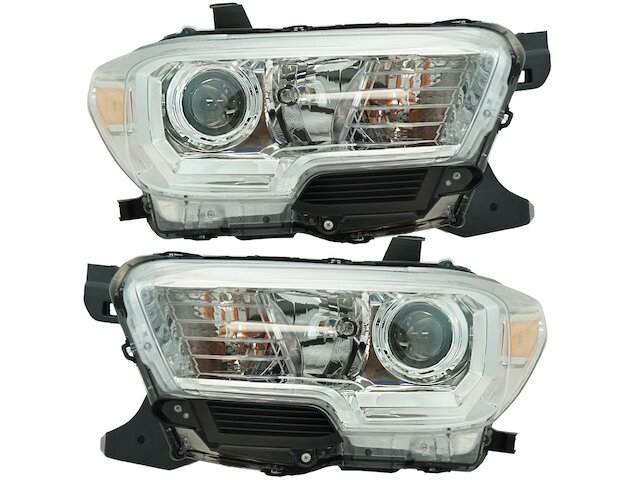 Headlight Assembly Set 2 Piece - 2016-2018 Toyota Tacoma - DIY Solutions 137652-07076842