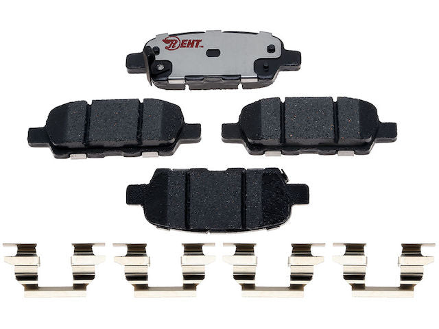 Rear Brake Pad Set - 2007-2012 Nissan Sentra - Raybestos 19005-07169321