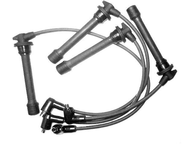 Spark Plug Wire Set - 2005-2009 Kia Spectra 2.0L 4-Cylinder - United Automotive 18417-07172050