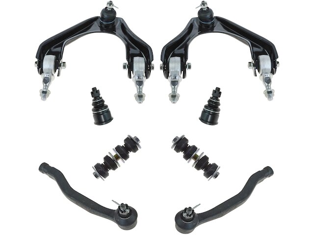 Front Control Arm Ball Joint Tie Rod End Kit 8 Piece - 1995-1998 Honda Odyssey - TRQ 6032-07175615