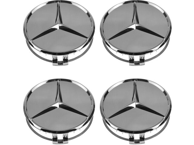 Wheel Cap Set 4 Piece Set - 1997-2000 Mercedes C230 - DIY Solutions 6324-07176169