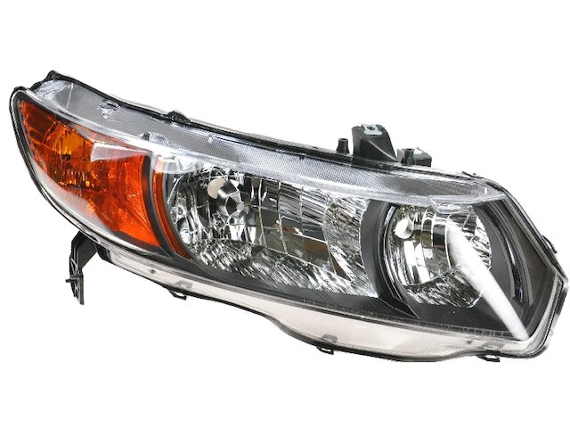 Right Headlight Assembly - 2006-2008 Honda Civic Coupe - DIY Solutions 18780-07185455