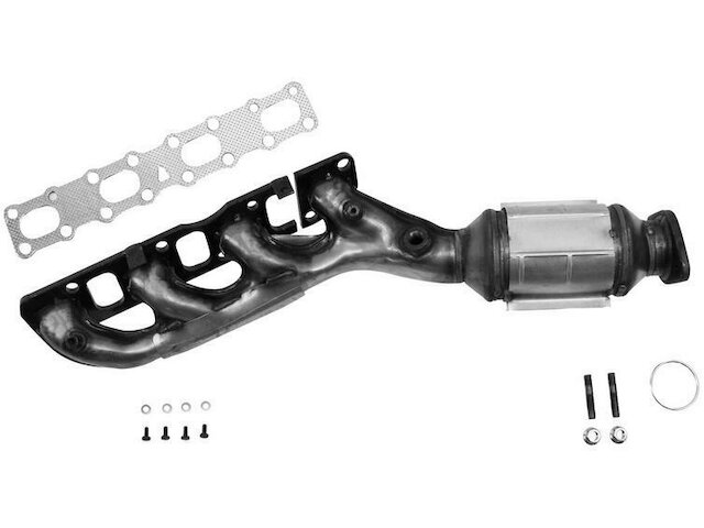 Left Exhaust Manifold with Integrated Catalytic Converter - 2004-2010 Infiniti QX56 - DIY Solutions 18133-07203073