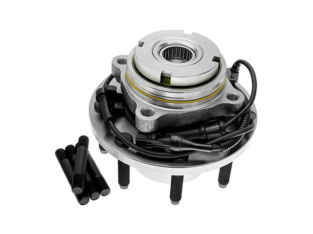 Front Wheel Hub Assembly - 1999-2004 Ford F550 Super Duty 4 X 4 - Quality-Built 5380-07205316