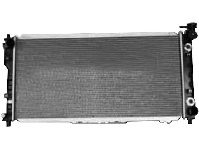 Primary Radiator - 2000-2001 Mazda 626 Sedan 2.0L 4-Cylinder - TYC 17623-07223158