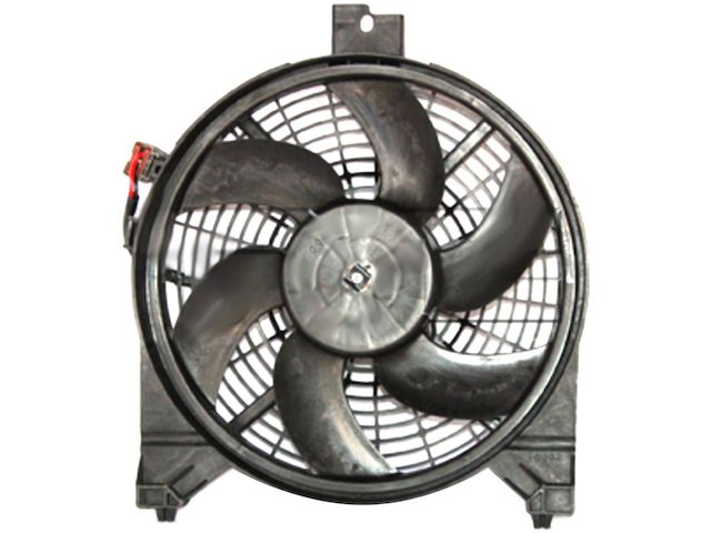 Right A/C Condenser Fan Assembly - 2004-2006 Nissan TITAN 5.6L V8 - TYC 18000-07224822