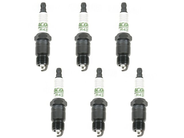 Spark Plug Set 6 Piece - 1986 Buick Century 2.8L V6 - DIY Solutions 2559-07251995