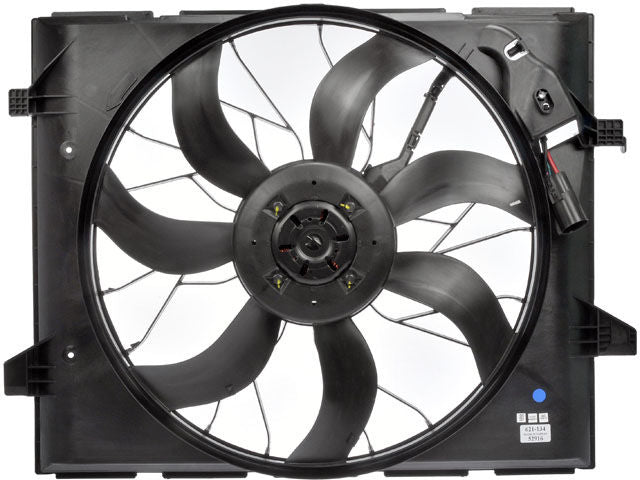 Auxiliary Fan Assembly - 2011-2013 Dodge Durango (with Heavy Duty Cooling) 3.6L V6 / 5.7L V8 - Dorman 97145-07272593
