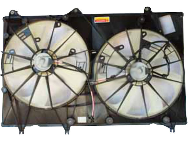 Radiator Fan Assembly - 2008-2013 Toyota Highlander Sport Utility 3.5L V6 GAS - TYC 28609-07298196