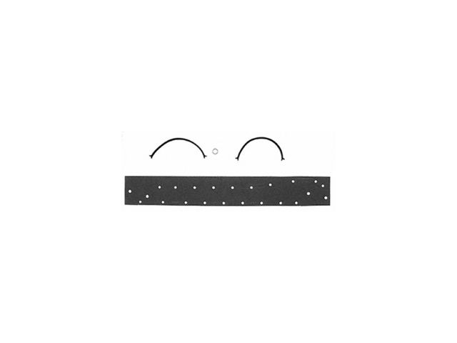 Oil Pan Gasket Set - 1977-1994 Ford E350 Econoline Club Wagon 7.5L V8 - VR Gaskets 5182-07299682