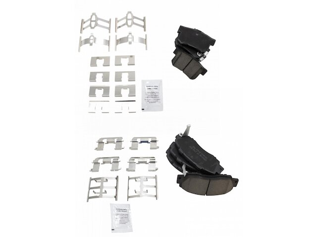 Brake Pad Set - 1997-2001 Honda Prelude - TRQ 6069-07312690