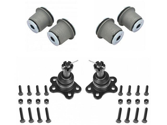 Front Ball Joint and Control Arm Bushing Kit 6 Piece - 1992-1999 Chevrolet K1500 Suburban 4WD - TRQ 3392-07313496