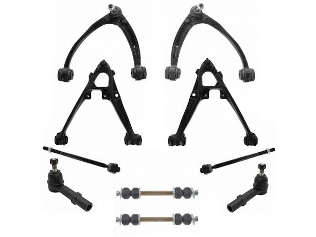Front Control Arm Ball Joint Tie Rod and Sway Bar Link Kit 10 Piece - 2007-2013 Chevrolet Avalanche - TRQ 18975-07314864